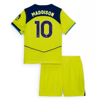Tottenham Hotspur James Maddison #10 Maglia Gara Terza Repliche 2025-26 Bambino Maniche Corte